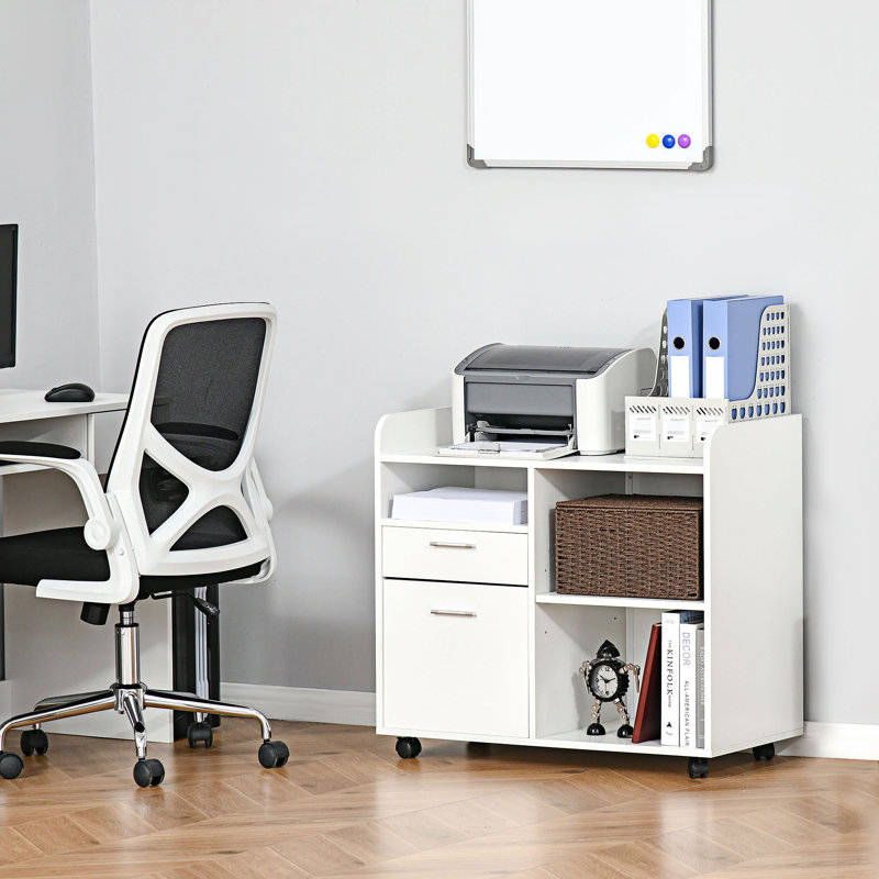 Hokku Designs Filing Cabinet Printer Stand Mobile Lateral File Cabinet Wayfair